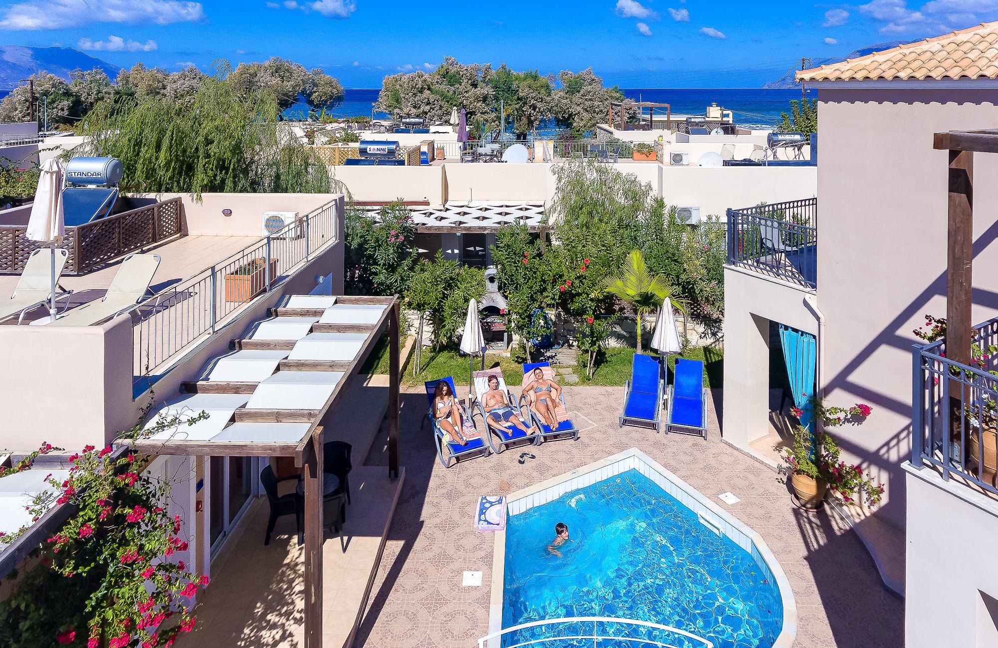 Azure Beach Kíssamos Exteriér fotografie